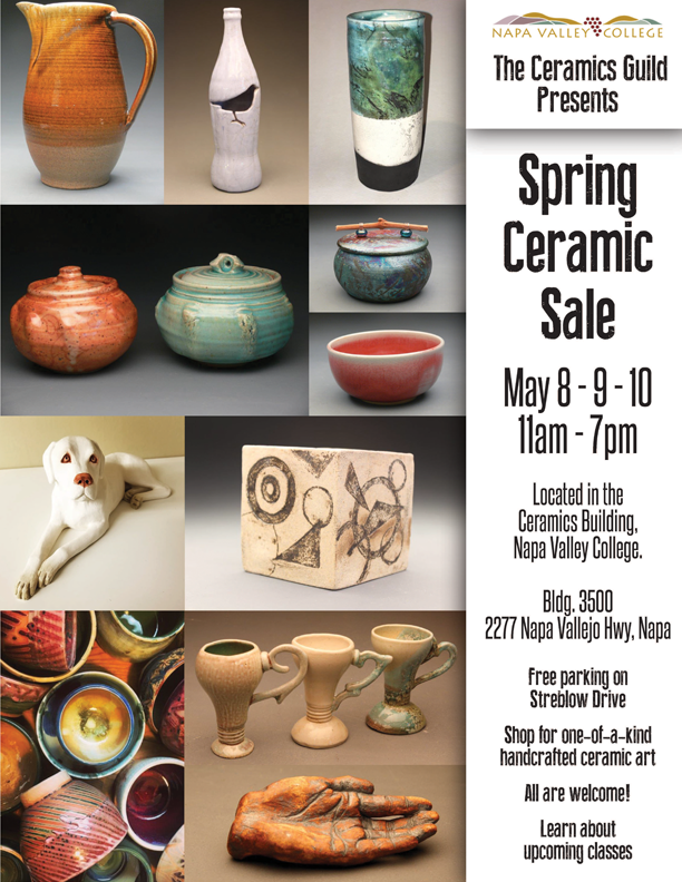 Napa Valley College Ceramics Guild Spring Sale